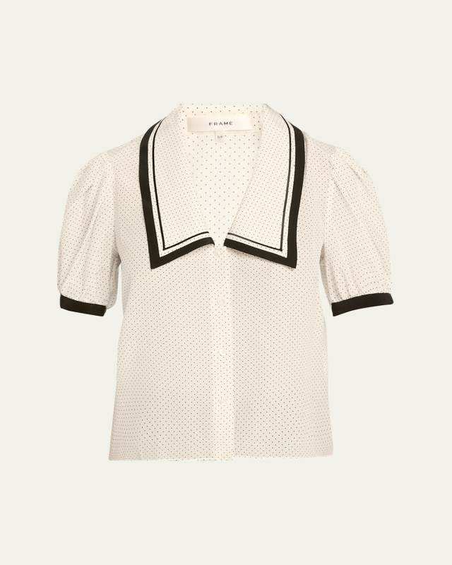 ​The Polka Dot Sailor Blouse